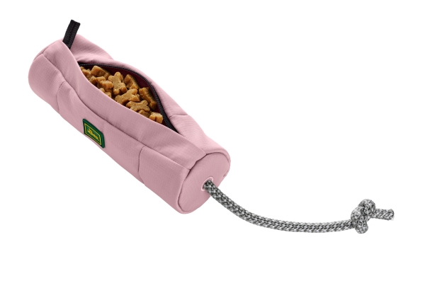 Hunter Trainer Snack Dummy mit Seil altrosa